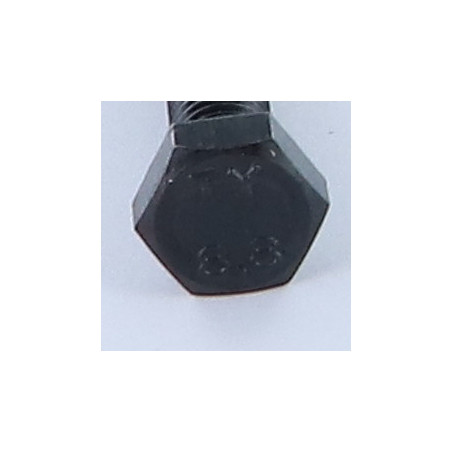 1 x Tornillo metales cabeza hexagonal M10X50 Clase 8.8 Acero bruto