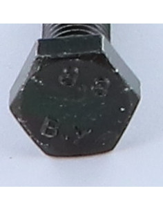 Tornillo metales cabeza hexagonal M6X14 Clase 8.8 Acero... 2