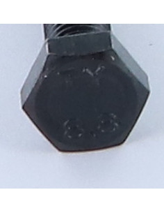 Tornillo metales cabeza hexagonal M10X80 Clase 8.8 Acero... 2