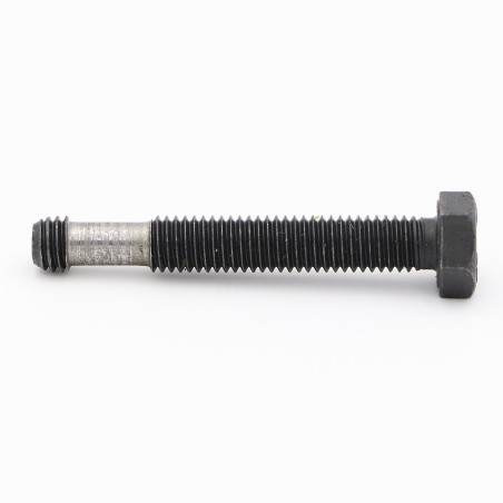 1 x Tornillo metales cabeza hexagonal M8X55 Clase 8.8 con Ranura Acero cincado negro