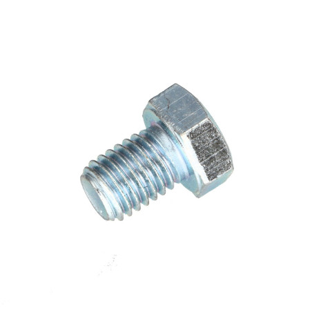 1 x Tornillo metales cabeza hexagonal M14X25 Clase 8.8 Acero cincado blanco