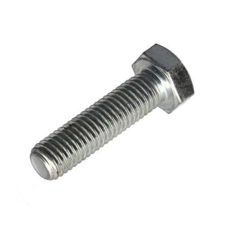 1 x Tornillo metales cabeza hexagonal M14X55 Clase 8.8 Acero cincado blanco