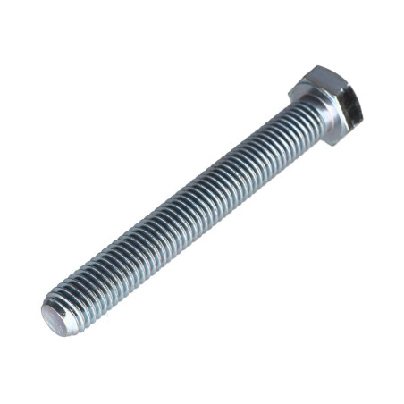 1 x Tornillo metales cabeza hexagonal M14X90 Clase 8.8 Acero cincado blanco