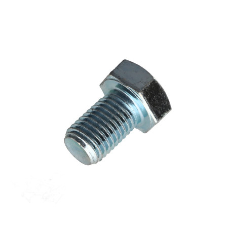 1 x Tornillo metales cabeza hexagonal M16X25 Clase 8.8 Acero cincado blanco
