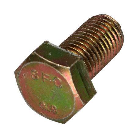 1 x Tornillo metales cabeza hexagonal M16X30 Clase 8.8 Bicromato