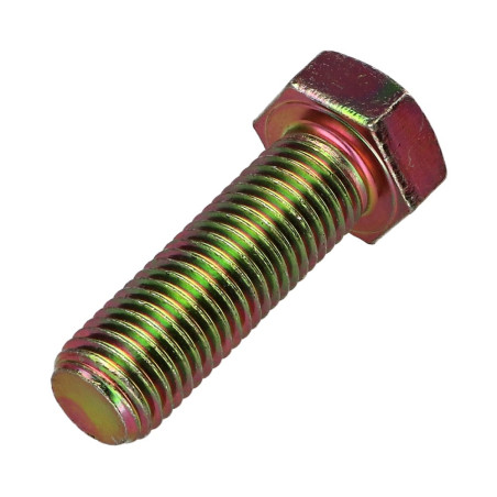 1 x Tornillo metales cabeza hexagonal M16X50 Clase 8.8 Bicromato