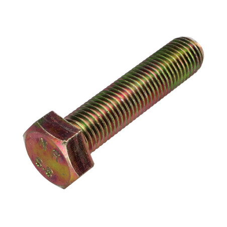 1 x Tornillo metales cabeza hexagonal M16X80 Clase 8.8 Bicromato