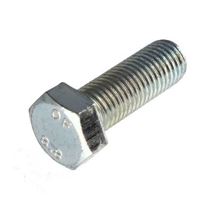1 x Tornillo metales cabeza hexagonal M18X50 Clase 8.8 Acero cincado blanco