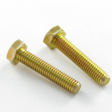1 x Tornillo metales cabeza hexagonal M24X60 Clase 8.8 Bicromato