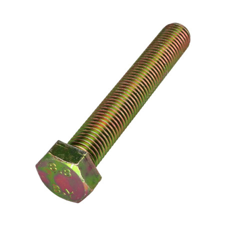1 x Tornillo metales cabeza hexagonal M20X90 Clase 8.8 Bicromato