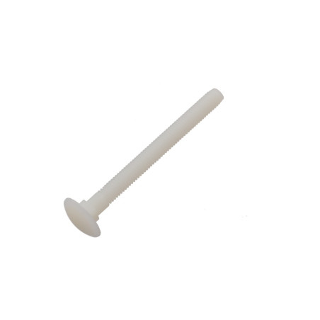 1 x Tornillos de Cabeza Redonda Cuello Cuadrado M8X60 natural nylon