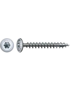 Spax Tornillo madera cabeza disco TORX T40 8X550 roscado...