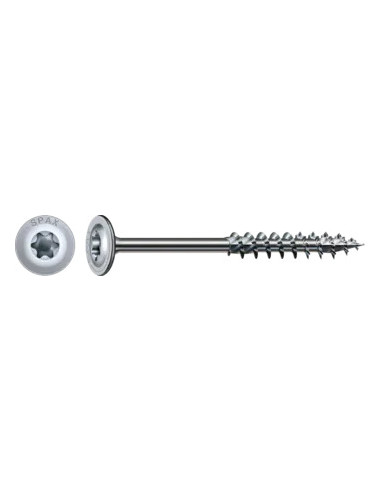 1 x Spax Tornillo madera cabeza disco TORX T50...
