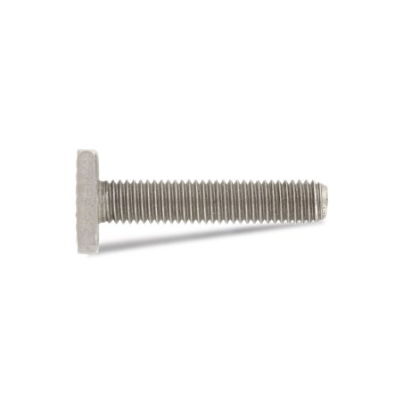 1 x Tornillo metales cabeza martillo 10X4.5X22.73 M8X30 Inoxidable A2 para 28/15 perfiles
