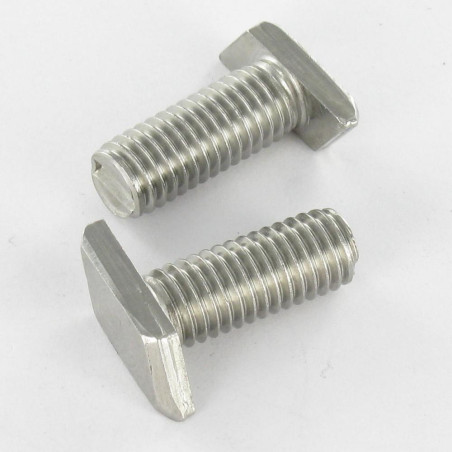 1 x Tornillo metales cabeza rombo M8X20 EP3 Inoxidable A2