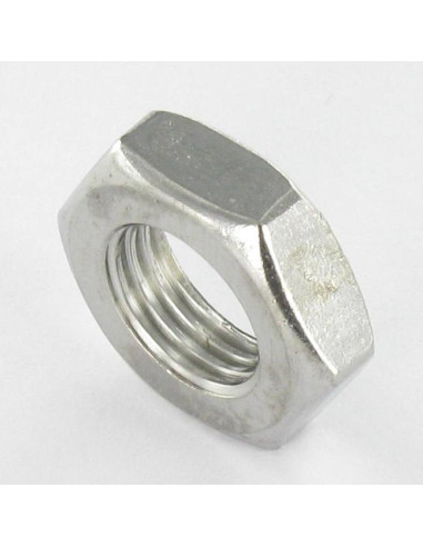 1 x Tuerca hexagonal baja hm/contratuerca...