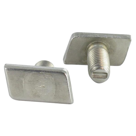 1 x Tornillo metales cabeza rombo M6X12 Inoxidable A2