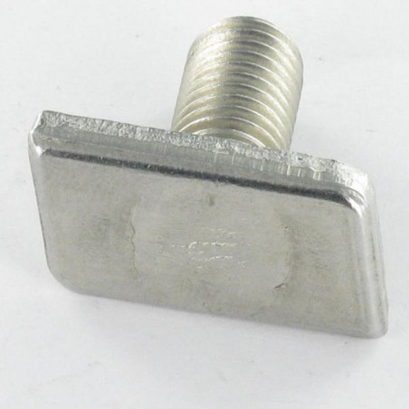 1 x Tornillo metales cabeza rombo M6X12 Inoxidable A2