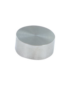 MAYÚSCULAS liso EMPEÑAR cilíndrico 16X7 Inoxidable A2