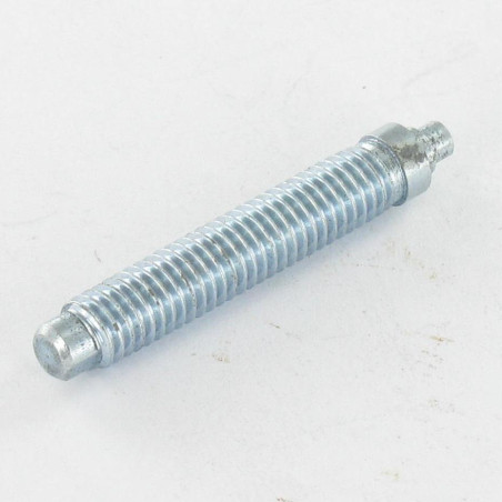 1 x Ejes para remachar Acero cincado blanco 6X39