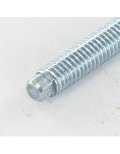 1 x Ejes para remachar Acero cincado blanco 6X39