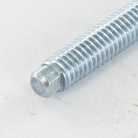 1 x Ejes para remachar Acero cincado blanco 6X39