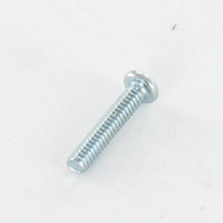 1 x Tornillo autorroscante Varilla roscada metales cabeza cilíndrica phillips M2X5 Acero cincado blanco microtornillo
