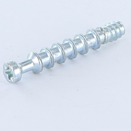 1 x Anclaje CONEXIÓN madera 7X45 Acero cincado blanco