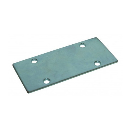 1 x Placa ASAMBLEA 45X101 Acero cincado blanco