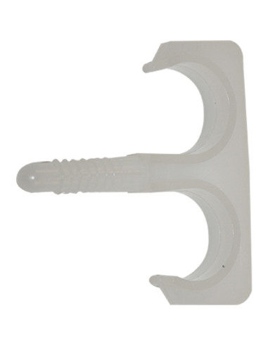 1 x Grapa de fijación CLIPS doble para Cable de...