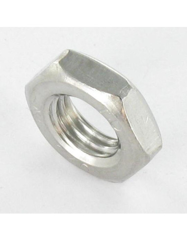 1 x Tuerca hexagonal baja hm/contratuerca N8...