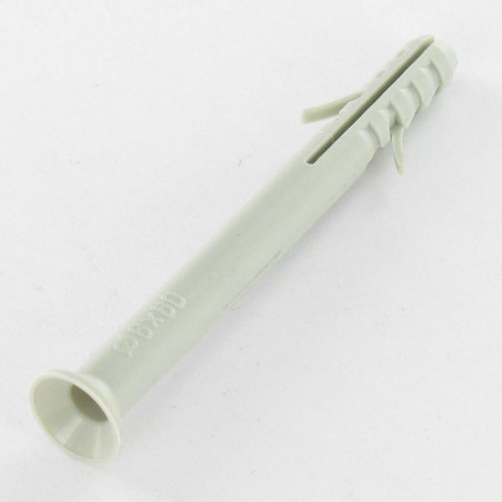 1 x Taco Nylon larga reborde 10X60 para Tornillos 7