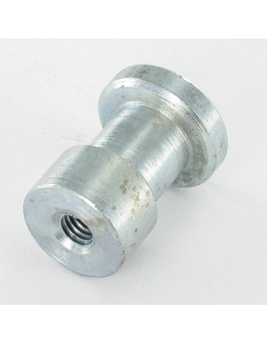 1 x BOBINA 19X26 / M6X18 Acero cincado blanco
