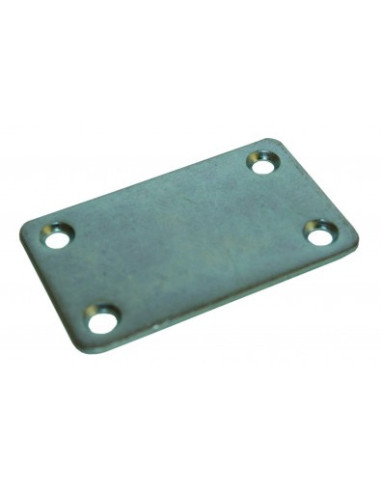 1 x Placa ASAMBLEA 50X82 Acero cincado blanco