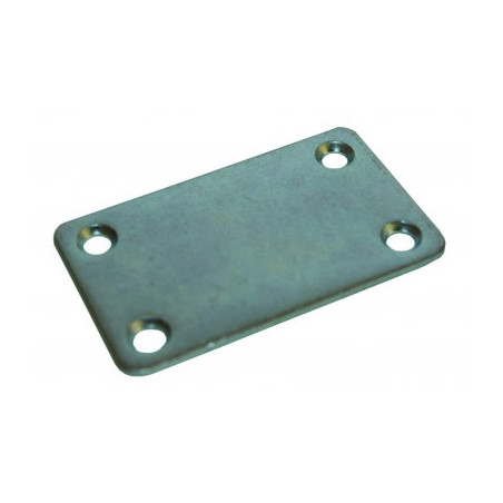 1 x Placa ASAMBLEA 50X82 Acero cincado blanco