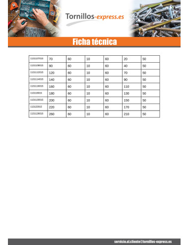 1 x Taco de aislamiento 10X260 y Clavo SINTÉTICO