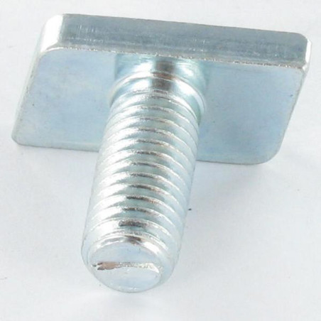 1 x Tornillo metales cabeza rombo M8X14 grosor T.5 Acero cincado blanco