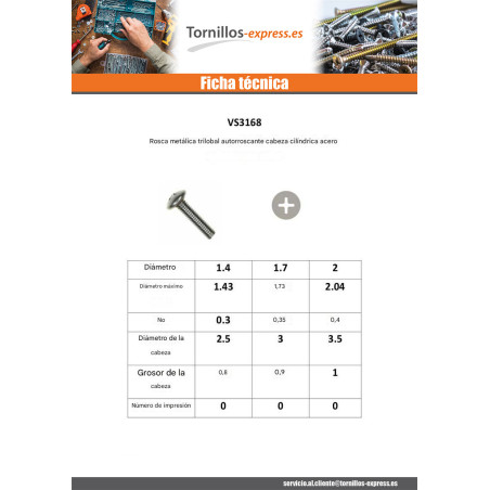 1 x Tornillo autorroscante Varilla roscada metales cabeza cilíndrica phillips M2X10 Acero cincado blanco microtornillo
