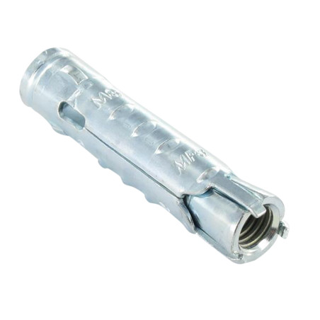 1 x Taco METAL FM-MP3 12X50 M8 Acero cincado blanco