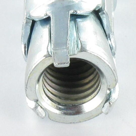 1 x Taco METAL FM-MP3 12X50 M8 Acero cincado blanco