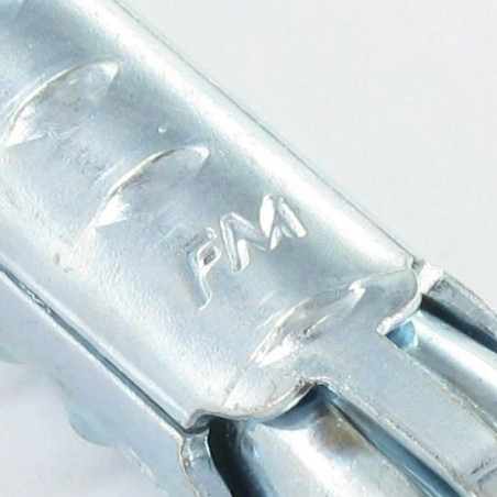 1 x Taco METAL FM-MP3 12X50 M8 Acero cincado blanco