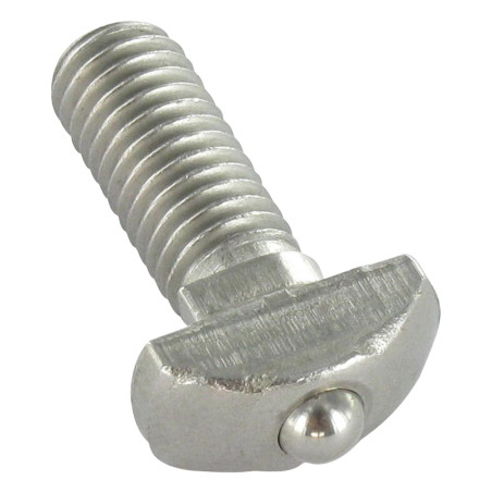 1 x Tornillo metales PELOTA ELAST M8X22 8X17.2 Inoxidable A2