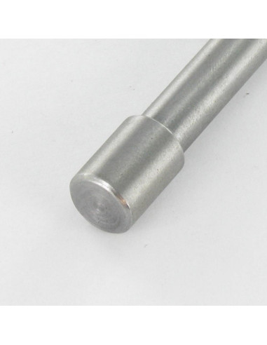 1 x Ejes LARGO Acero bruto 10X65