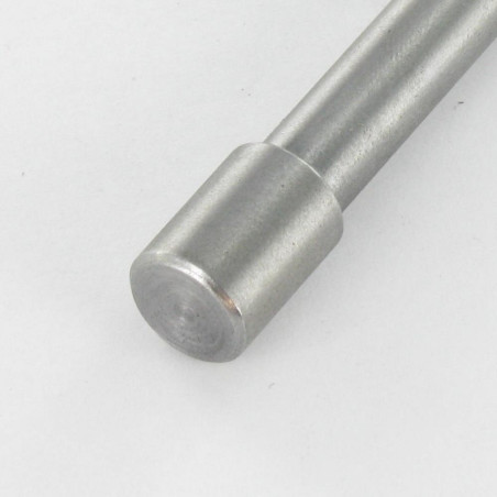 1 x Ejes LARGO Acero bruto 10X65