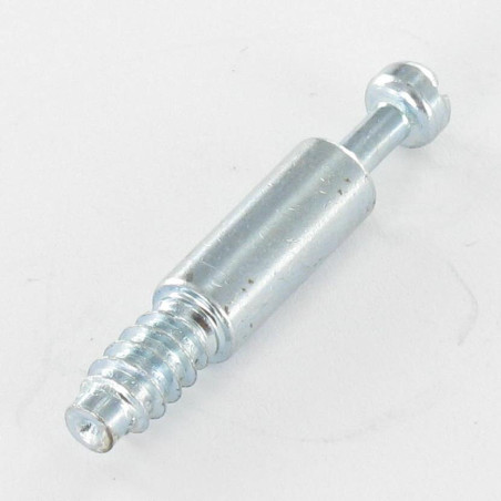 1 x Anclaje CONEXIÓN madera 7X39 Acero cincado blanco