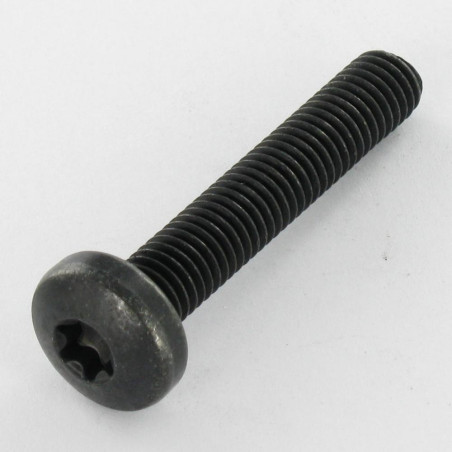 1 x Tornillo metales cabeza abombada TORX T40 M8X35 clase 10.9 Zincado níquel negro 480 hbs sin óxido rojo -