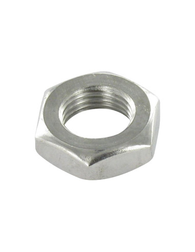 1 x Tuerca hexagonal baja hm/contratuerca...