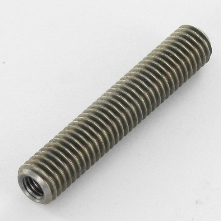 1 x Varilla roscada Acero bruto M8X45 perforada y roscada M5/15