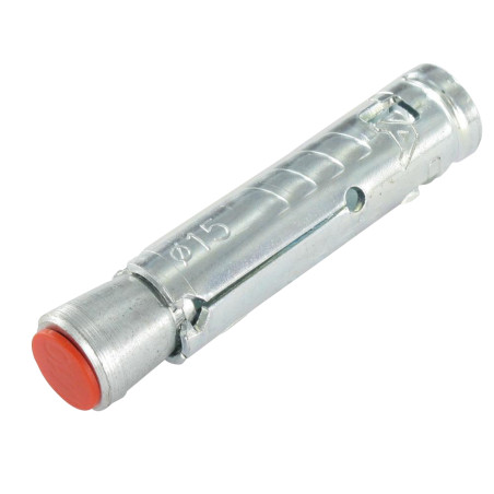 1 x Taco metálico Fischer TAM12 M12X86 Acero cincado blanco
