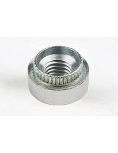 Tuerca para remachar cilíndrico M8 grosor chapa 2 con 2.2...